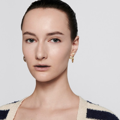 디올 여성 골드 이어링 - Dior Womens Gold Earrings - acc2146x