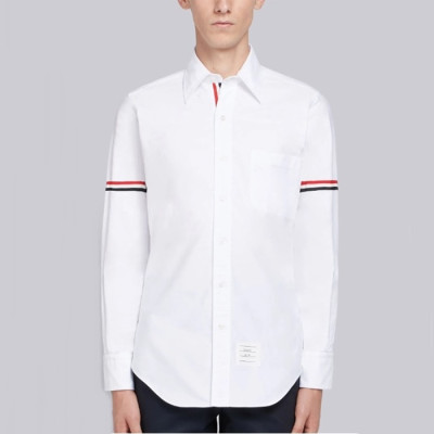 톰브라운 남성 화이트 셔츠 - Thom Browne Mens White Dress Shirts - thc1170x