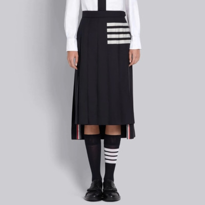 톰브라운 여성 네이비 스커트 - Thom Browne Womens Navy Skirts - th1206x