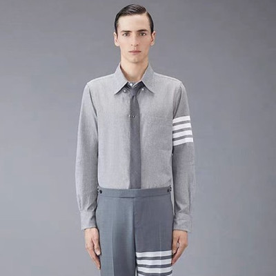 톰브라운 남성 그레이 셔츠 - Thom Browne Mens Gray Dress Shirts - thc1226x
