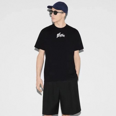 구찌 남성 블랙 반팔 티셔츠 - Gucci Mens Black Tshirts - guc1256x