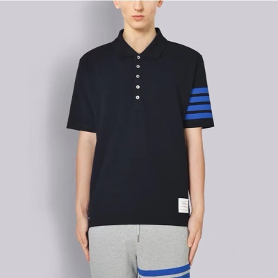 톰브라운 남성 폴로 반팔티 - Thom Browne Mens Polo Tshirts - thc1277x
