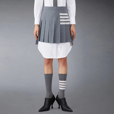 톰브라운 여성 그레이 스커트 - Thom Browne Womens Gray Skirts - thc1284x