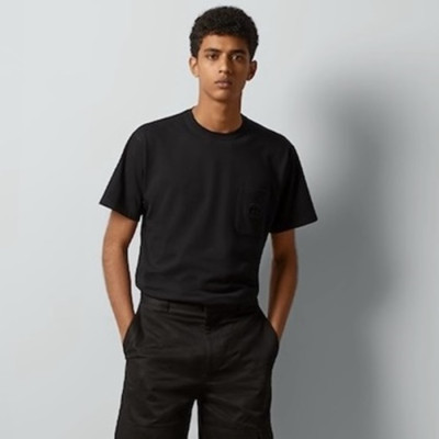 구찌 남성 블랙 반팔 티셔츠 - Gucci Mens Black Tshirts - guc1296x