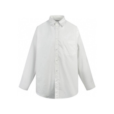 발렌시아가 남성 화이트 셔츠 - Balenciaga Mens White Shirts - bac1312x