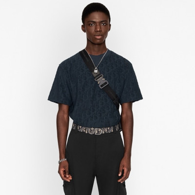 매장판 디올 남성 오블리크 반팔 티셔츠 - Dior Mens Oblique Tshirts - dic1332x