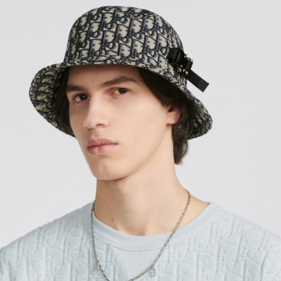 디올 남/녀 오블리크 벙거지 - Dior Unisex Oblique Bucket Hat - acc2270x