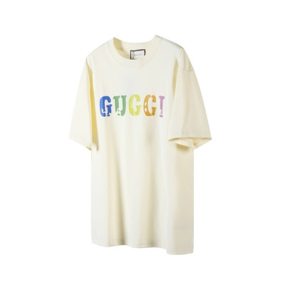 구찌 남성 라운드 반팔 티셔츠 - Gucci Mens Round Tshirts - guc1796x