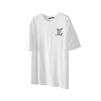 루이비통 남성 라운드 반팔 티셔츠 - Louis vuitton Mens Round Tshirts - lvc1797x