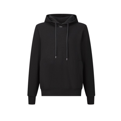 프라다 남성 블랙 후드티 - Prada Mens Black Hoodie - prc1820x