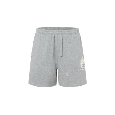 발렌시아가 남성 연그레이 반바지 - Balenciaga Mens Gray Half-pants - bac1884x