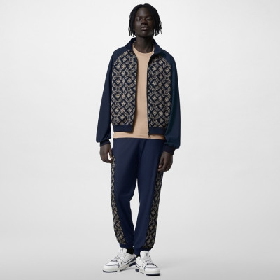 루이비통 남성 네이비 트레이닝복 - Louis vuitton Mens Sweat Suits - lvc1916x