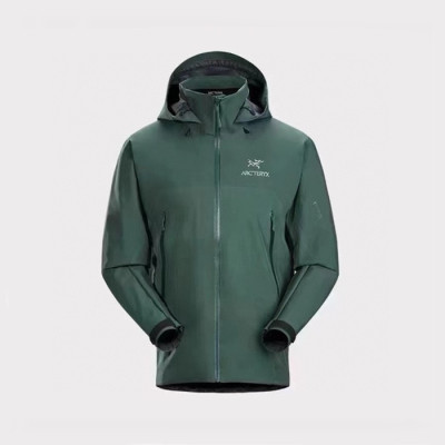 아크테릭스 남성 방풍 자켓 - Arcteryx Mens Black Jackets - arc1952x