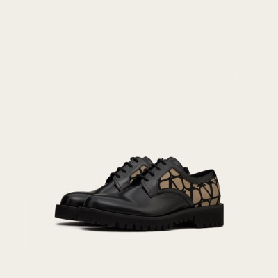 발렌티노 남성 블랙 옥스퍼드 - Valentino Mens Black Oxford - vas1386x