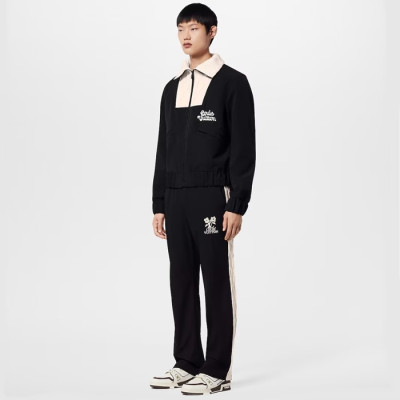 루이비통 남성 블랙 블루종 - Louis vuitton Mens Black Blouson - lvc2115x