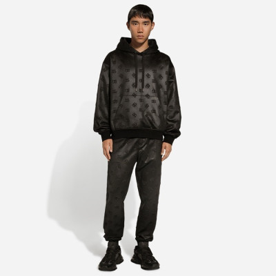 돌체앤가바나 남성 블랙 트레이닝복 - Dolce&Gabbana Mens Sweat Suit - doc2324x