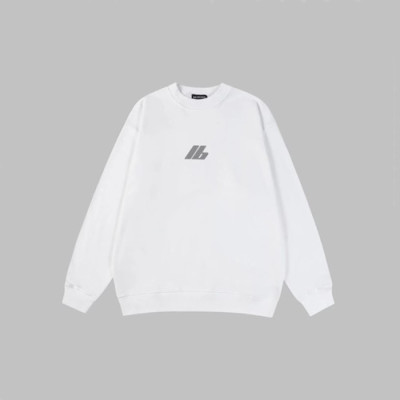 발렌시아가 남성 화이트 맨투맨 - Balenciaga Mens White Tshirts - bac2210x