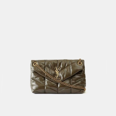 입생로랑 여성 루루 푸퍼 퀄팅 체인백 - Saint Laurent Womens Loulou Puffer Bag - ysb2527x