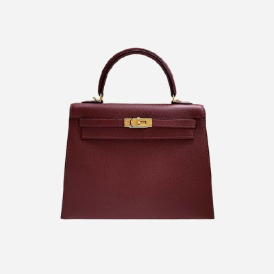 에르메스 여성 켈리백 25 Bordeaux - Hermes Womens Kelly Bag - heb2559z