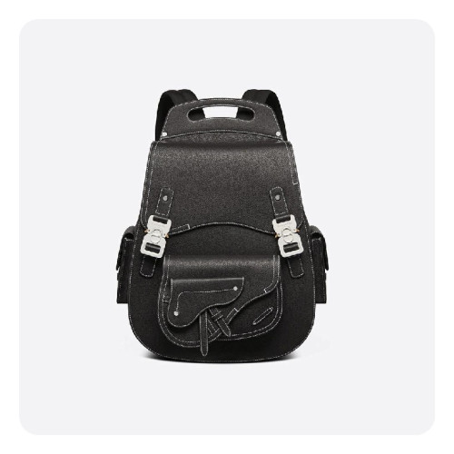 디올 스티치 새들 백팩 - Dior Stitch Saddle Backpack Bag- di2641z