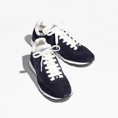 샤넬 여성 블랙 스니커즈 - Chanel Womens Black Sneakers - chs1478x