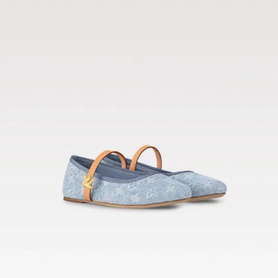 루이비통 여성 로미 플렛 - Louis vuitton Womens Romy Flats - lvs1482x