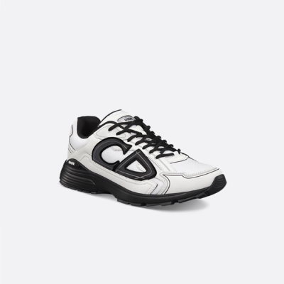 디올 남/녀 화이트 스니커즈 - Dior Unisex White Sneakers - dis1471x