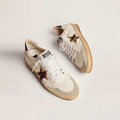 골든구스 여성 볼스타 스니커즈 - Golden Goose Womens Ballstar Sneakers - gos1542x