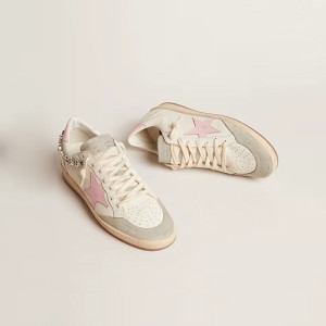 골든구스 여성 볼스타 스니커즈 - Golden Goose Womens Ballstar Sneakers - gos1543x