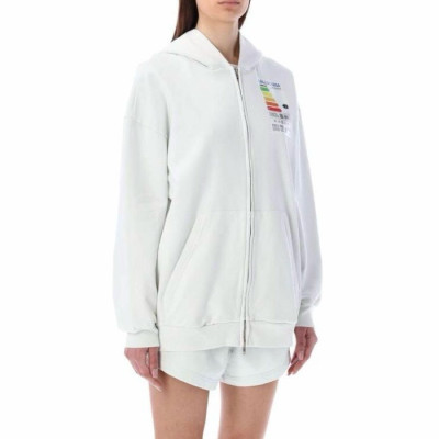 발렌시아가 여성 집업 후드티 - Balenciaga Womens Zip-up Hoodie - bac2479x