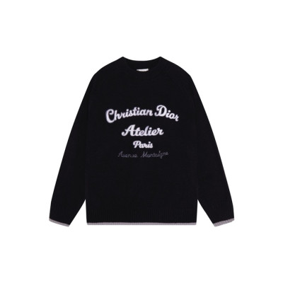 디올 남성 라운드 스웨터 - Dior Mens Round Knitwear - dic2653x