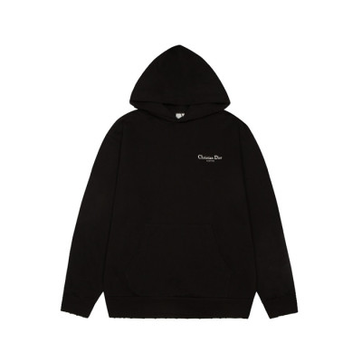 디올 남성 블랙 후드티 - Dior Mens Black Hoodie - dic2736x