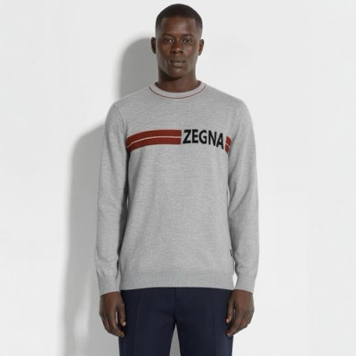 에르메네질도 제냐 남성 라운드 스웨터 - Ermenegildo Zegna Mens Round Sweater - zec3004x