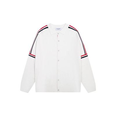 톰브라운 남성 폴로 니트 - Thom Browne Mens Polo Knitwear - thc3076x