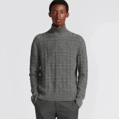 디올 남성 터틀넥 스웨터 - Dior Mens Tuttle-neck Knitwear - dic3027x