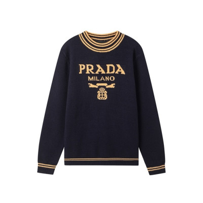 프라다 남성 라운드 스웨터 - Prada Mens Round Sweater - prc3047x