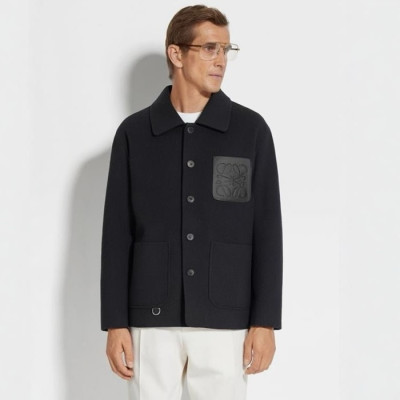 로에베 남성 베이직 재킷 - Loewe Mens Basic Jacket - loc3079x