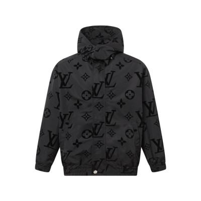 루이비통 남성 후드 재킷 - Louis vuitton Mens Hood Jacket - lvc3211x