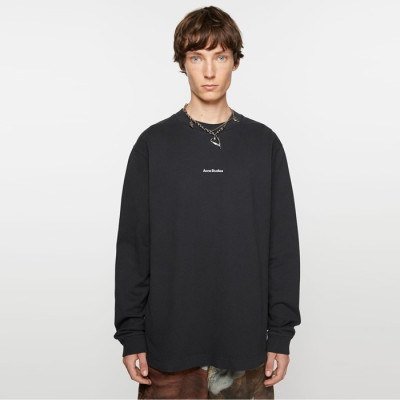 아크네 남성 크루넥 긴팔티 - Acne Mens Round Tshirt - anc3395x