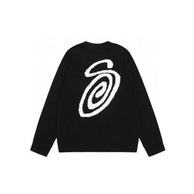 스터시 남성 라운드 스웨터 - Stussy Mens Round Sweater - stc4016x