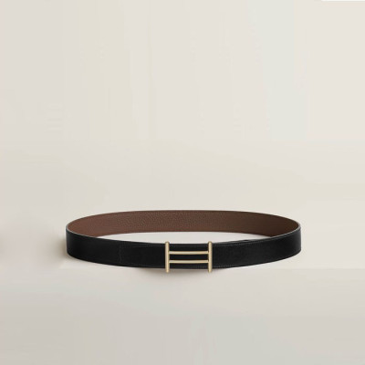 에르메스 남성 리버서블 라이더 벨트 - Hermes Mens Rider Reversible Belt - bel21x