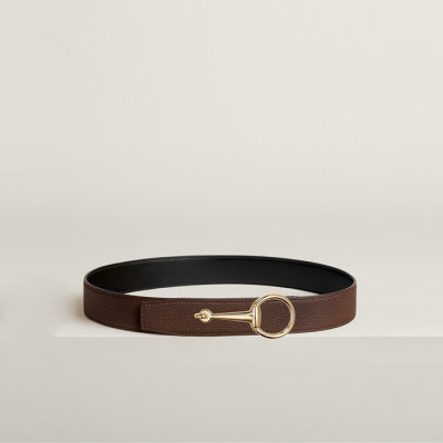 에르메스 남성 리버서블 카사크 벨트 - Hermes Mens Casaque Reversible Belt - bel65x