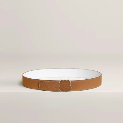 에르메스 남성 리버서블 온더로드 벨트 - Hermes Mens On The Road Reversible Belt - bel85x