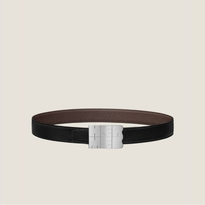 에르메스 남성 리버서블 벨트 - Hermes Mens Cuir De Ceinture Reversible Belt - bel91x