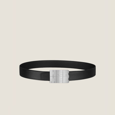 에르메스 남성 리버서블 벨트 - Hermes Mens Cuir De Ceinture Reversible Belt - bel92x