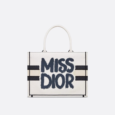 디올 여성 미스 디올 북토트 M1286 - Dior Womens Miss-D Allover BookTote - dib3229x