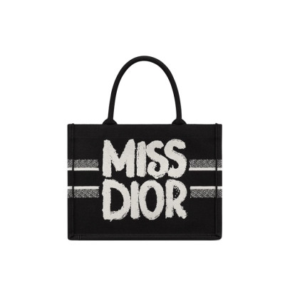 디올 여성 미스 디올 북토트 M1286 - Dior Womens Miss-D Allover BookTote - dib3230x