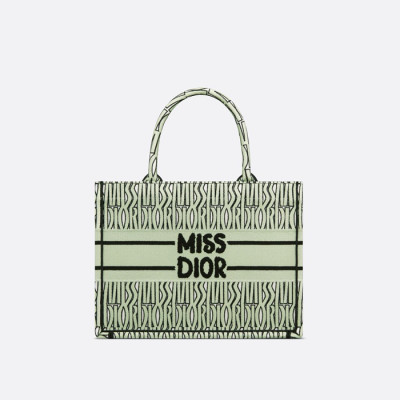 디올 여성 미스 디올 북토트 M1286 - Dior Womens Miss-D Allover BookTote - dib3234x