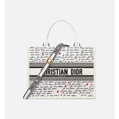 디올 여성 미스 디올 북토트 M1286 - Dior Womens Miss-D Allover BookTote - dib3250x