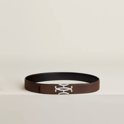 에르메스 남성 네오 리프트 리버서블 벨트 - Hermes Mens Neo Lift Reversible Belt - bel124x